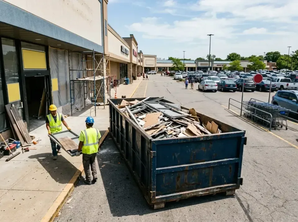 retail-store-renovation-debris-003 — frequently asked questions, Roll-off Dumpster Rentals in Wild Peach Village, TX